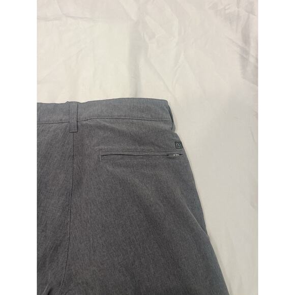 Burnside Men’s Gray Casual Shorts - Size 30 - Made in Bangladesh - Picture 4 of 6